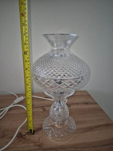 Inishmaan Hurricane Waterford Crystal Table Lamp