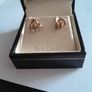 ladies 9ct gold earrings Image 5
