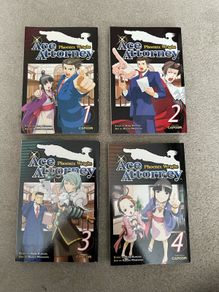 Phoenix Wright: Ace Attorney Volume 1-4 English Manga