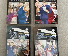 Phoenix Wright: Ace Attorney Volume 1-4 English Manga