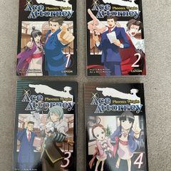 Phoenix Wright: Ace Attorney Volume 1-4 English Manga