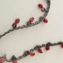 Necklace with Red Beads Image 2