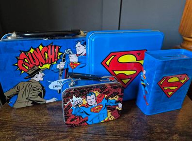 Superman Tin Set