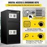 83.8 cm Digital Double Door Safe Depository Box Gun Safes Cash Office Security Lock Strong Iron Larger Digital Safe Box Image 5