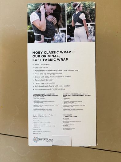 Moby Wrap Classic Baby Carrier, Petunia Pickle Bottom Mosaic Edition