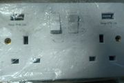 Socket with usb brand new