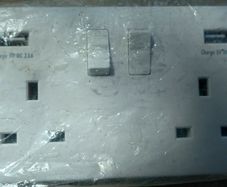 Socket with usb brand new