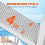 Removable Dock Ladder 5 Steps, 350 lbs Load Capacity, Pontoon Boat Ladder with 4'' Wide Step Image 3