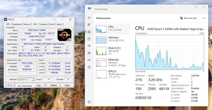 Amd Ryzen 3 3200g Am4 Cpu
