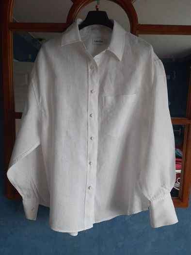 Calvin Klein linen 100% Oversized size M