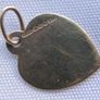 Vintage 9ct Yellow Gold Heart 375 Hallmark Image 5