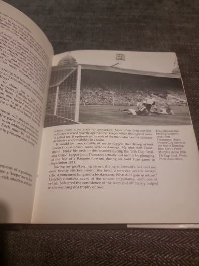 The art of goalkeeping. Bob Wilson