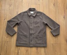 Folk Men's Greyson Waffle knit Mole Overshirt Size Large