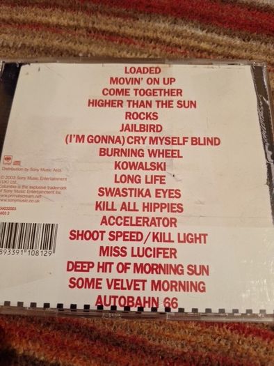 CD Primal Scream Dirty Hits
