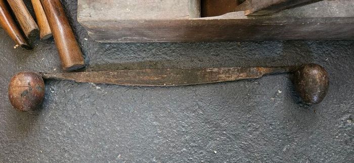 Lot of wooden tools