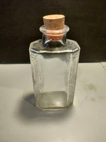 Vintage Herbal Therapy Bottle