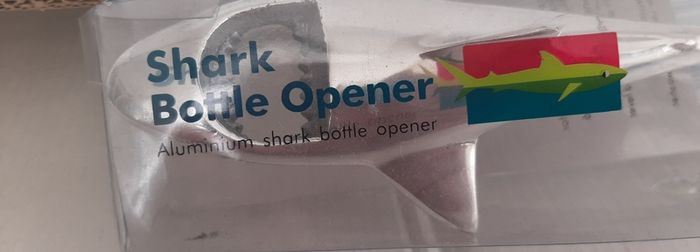 Vintage shark bottle opener