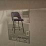Monroe Bar Stool - Charcoal Grey Image 2
