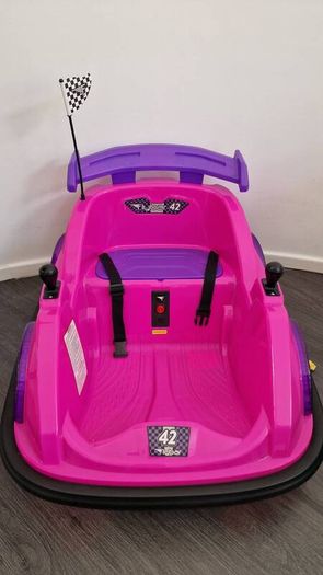 Kids bumper car pink