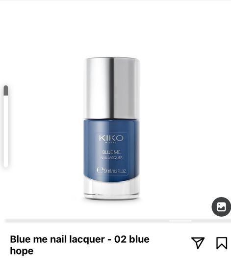 Nail polish kilo Milano Blue Me brand new