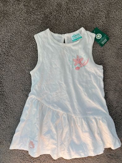 New baby girl tunic 18-24months  92cm organic cotton
