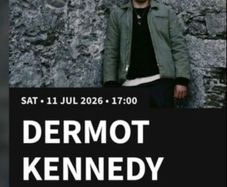 Dermot Kennedy 2x front pitch standing