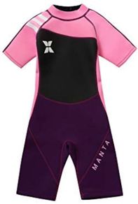 Wetsuit shorty girl 5yrs