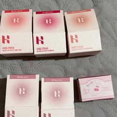 Holika holika lip blur pot and Dasique lip balm