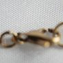 Vintage 9ct 375 YELLOW GOLD BOX CHAIN 16,7" necklace  links spring ring clasp 7,3g Image 4