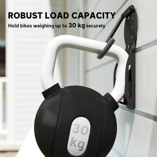Wall-Mounted Bike Rack Hooks