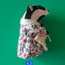 Handmade Felt Badger Figurine Image 9