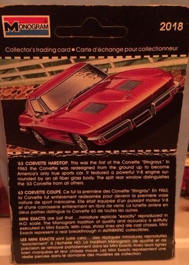 Monogram chevrolet Corvette Stingray