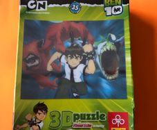 Ben 10 3D Puzzle Cartoon Network CN Brand New Sealed