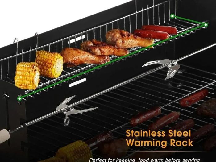 Charcoal BBQ Trolley Grill Outdoor Cooking
