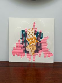 Leah Hewson / Graphic Studio Dublin, Fine Art Embossed Copperplate Etching Screen Print