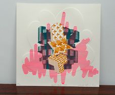 Leah Hewson / Graphic Studio Dublin, Fine Art Embossed Copperplate Etching Screen Print