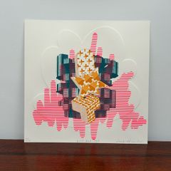 Leah Hewson / Graphic Studio Dublin, Fine Art Embossed Copperplate Etching Screen Print