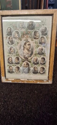 Framed Victorian montage