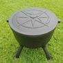 5L Cast Iron Camp Oven / Cauldron with Lid & Handle Image 2