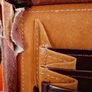 Vintage 1979s/80s Gucci Style Suede Briefcase with web Stripe (Homage/Replica Image 5
