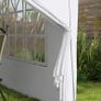 3 x 3m Pop Up Gazebo, Wedding Party Canopy Tent Marquee with Carry Bag and Windows, White Image 8