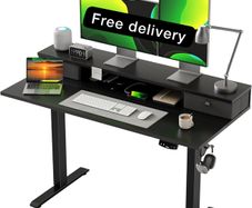 120 x 60 cm Electric Computer Desks with Memory Function