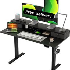 120 x 60 cm Electric Computer Desks with Memory Function