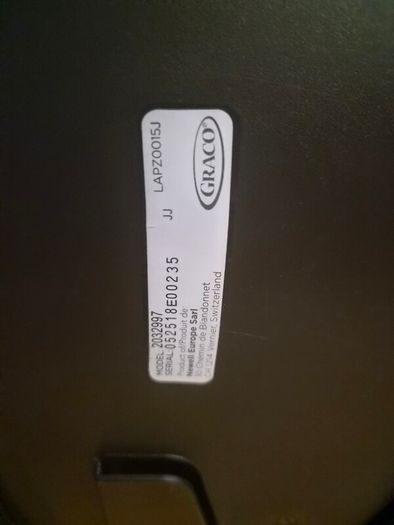 Graco baby car seat