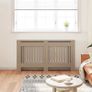 Radiator Cover 152x19x81.5 cm MDF Image 3