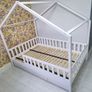 Kids Bed Toddler House Bedroom Bunk Bed Image 9