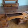 Pine Dresser/Dressing Table, Mirror, Drawers Image 4