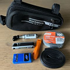 Frame Bag and Supplies