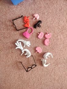 Mr & Mrs potato Head parts
