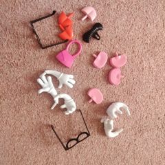 Mr & Mrs potato Head parts